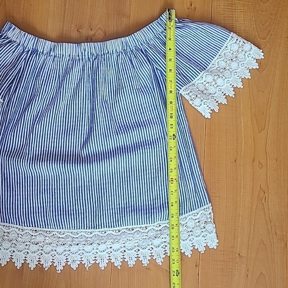 Anthropologie Bishop and Young St. Tropaz Off the Shoulder Top - Picture 8 of 12